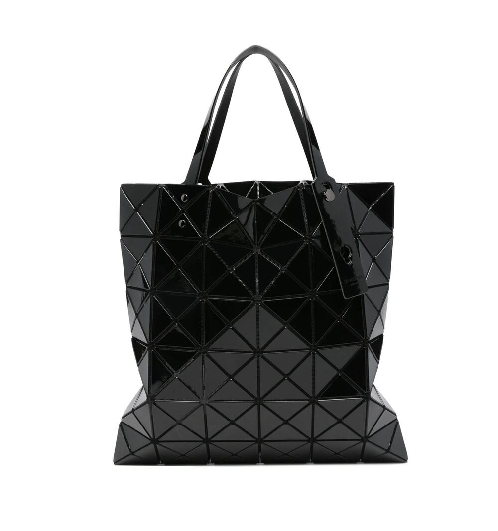 Bao Bao Issey Miyake Black Lucent Prism Tote 7x7